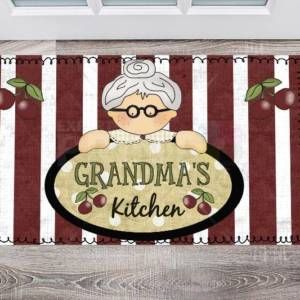 Grandma's Kitchen Floor Sticker