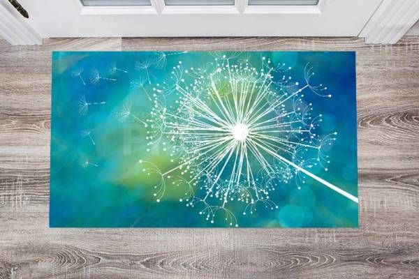 Beautiful Dandelion Floor Sticker