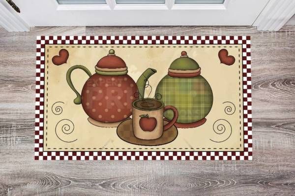 Good Coffee - Good Day Floor Sticker