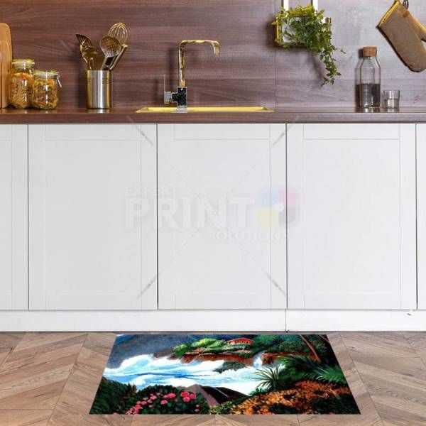 Waterfall Cottage Floor Sticker