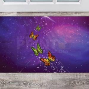 Butterfly Nebula Floor Sticker
