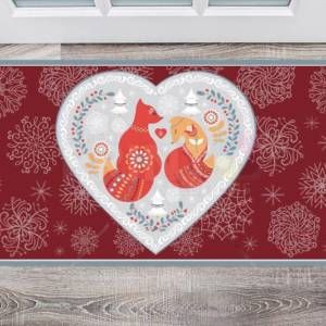 Christmas - Scandinavian Tale #8 Floor Sticker