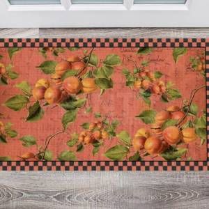 Juicy Fruit - Peaches Floor Sticker