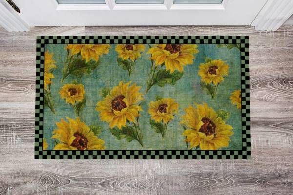 Beautiful Sunflowers #1 Floor Sticker