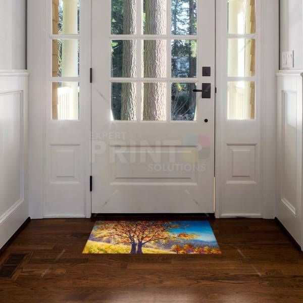 Beautiful Tree in the Field Floor Sticker