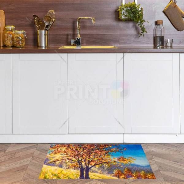 Beautiful Tree in the Field Floor Sticker
