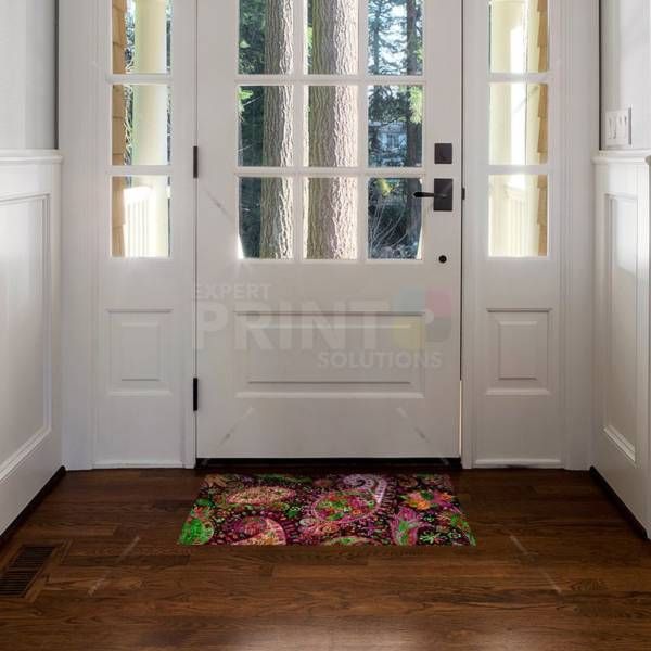 Beautiful Folk Ethnic Native Boho Paisley Design #8 Floor Sticker