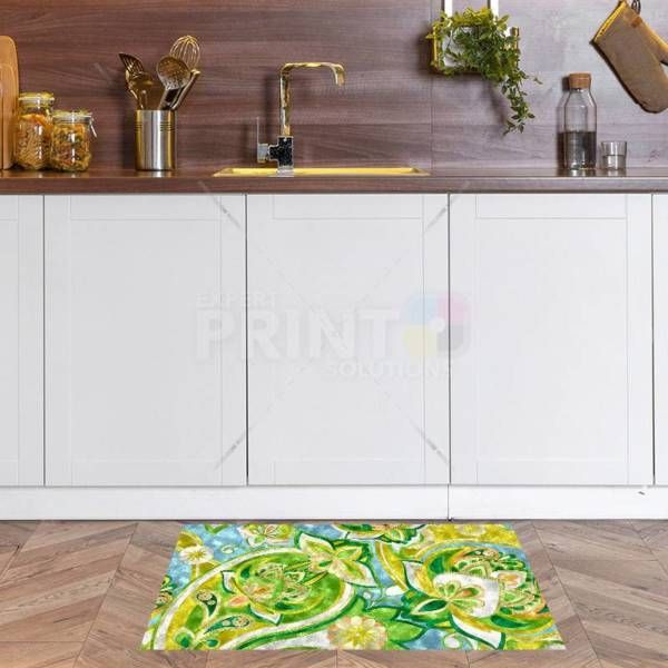 Beautiful Folk Ethnic Native Boho Paisley Design #14 Floor Sticker