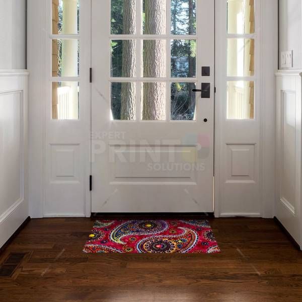 Beautiful Folk Ethnic Native Boho Paisley Design #15 Floor Sticker