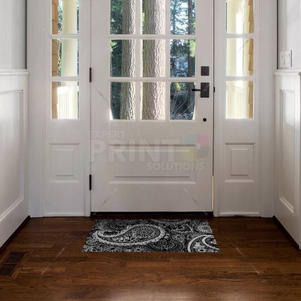 Beautiful Folk Ethnic Native Boho Paisley Design #21 Floor Sticker