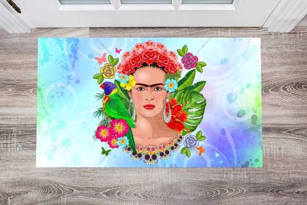 The Gorgeous Frida Kahlo Floor Sticker