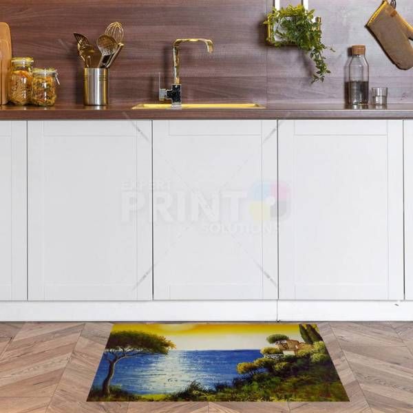 Seaside in Tuscany Floor Sticker