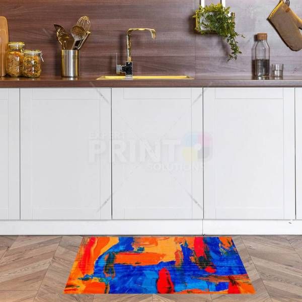 Colorful Abstract Design #3 Floor Sticker