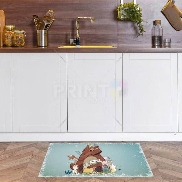 Brown Bear and Friends Floor Sticker