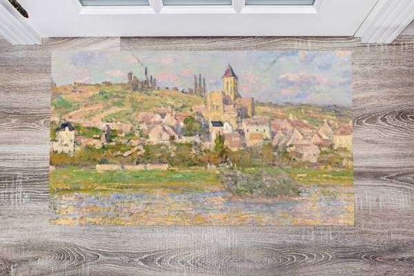 Vétheuil in Summer by Claude Monet Floor Sticker