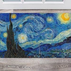 Starry Night by Vincent van Gogh Floor Sticker