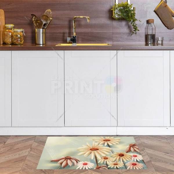 Pretty Morning Daisies Floor Sticker