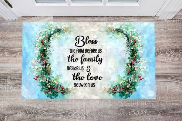 Beautiful Family Quote Floor Sticker