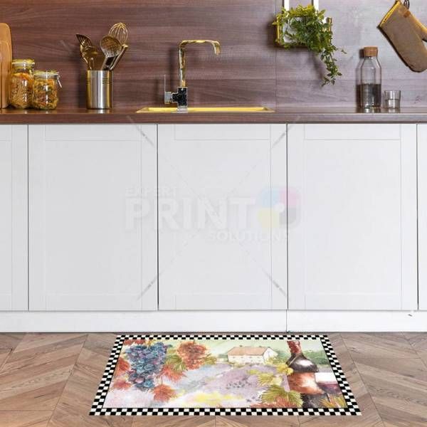 Vintage Tuscan Winery Design #2 Floor Sticker