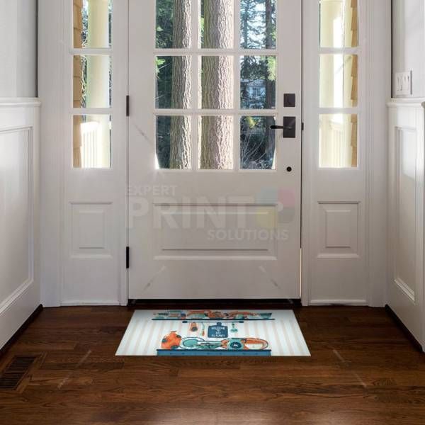 Beautiful Summer Ocean Sunset Floor Sticker