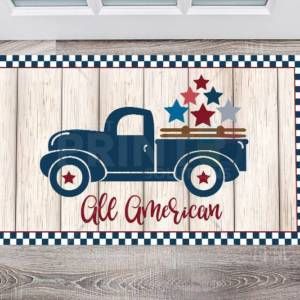 All American Truck Floor Sticker