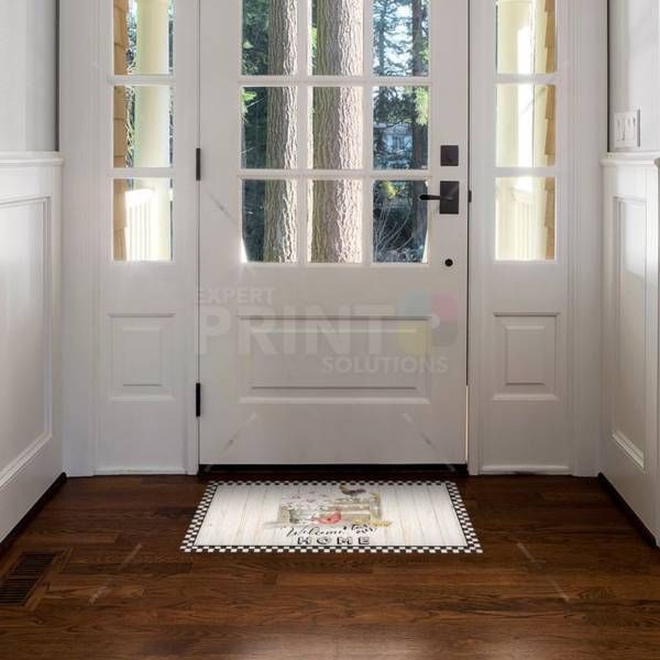 Cute Farmhouse Chicken Family Floor Sticker