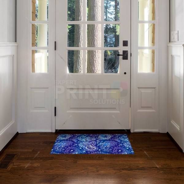 Bohemian Folk Art Ethnic Paisley Design #2 Floor Sticker