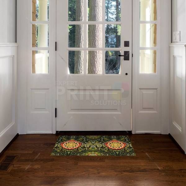 Bohemian Folk Art Ethnic Paisley Design #11 Floor Sticker