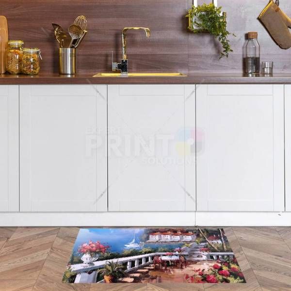 Beautiful Italian Terrace Floor Sticker