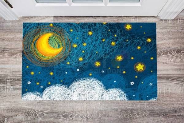 A Starry Sky Floor Sticker