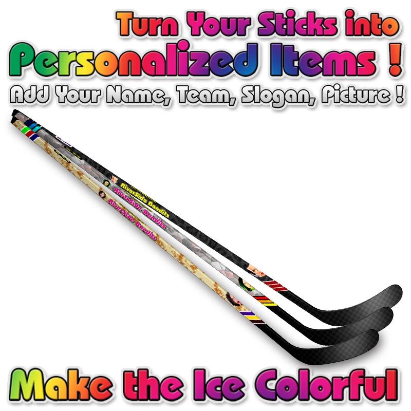 Player Hockey Stick Wraps from Expert Print Solutions