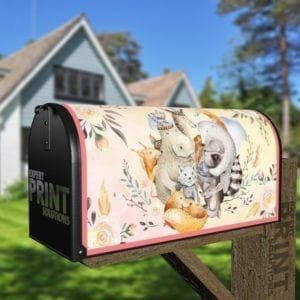 Cute Native Animals - The Gathering Place Decorative Curbside Farm Mailbox Cover