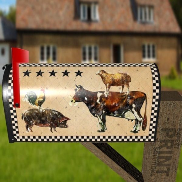 Life in the Farmhouse #5 - Life is Always Better at the Farm Decorative Curbside Farm Mailbox Cover