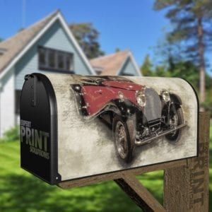 Beautiful Old Car #2 Decorative Curbside Farm Mailbox Cover