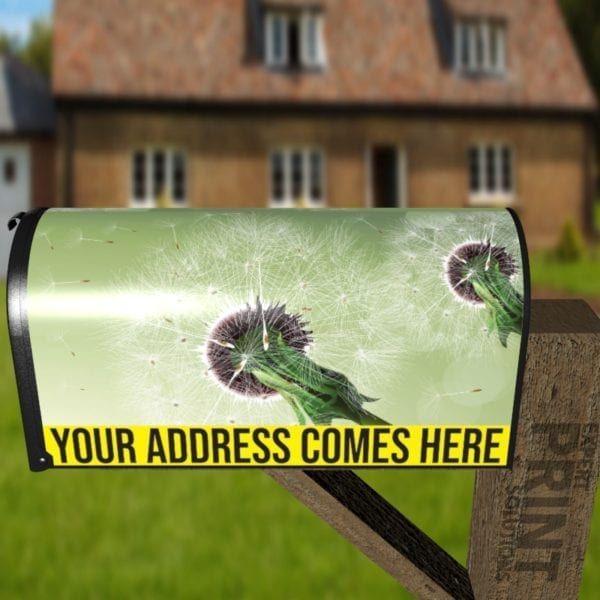 Summer Dandelions Decorative Curbside Farm Mailbox Cover