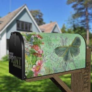 Shabby Chic Garden #13 Decorative Curbside Farm Mailbox Cover