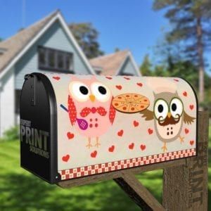 Cooking Owl #16 Decorative Curbside Farm Mailbox Cover