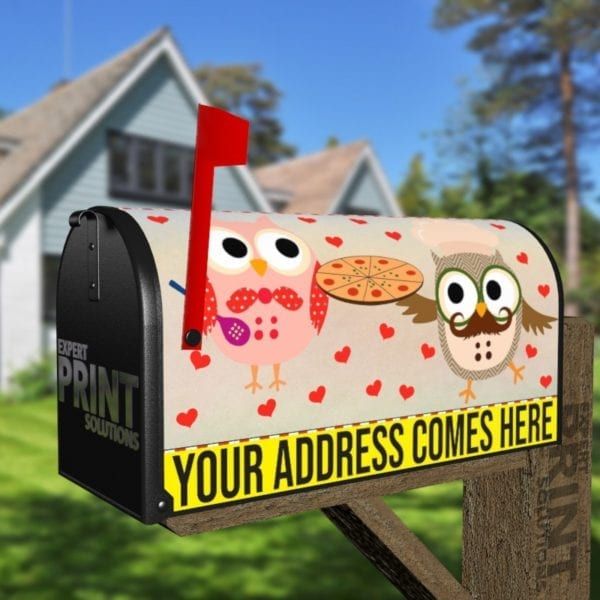 Cooking Owl #16 Decorative Curbside Farm Mailbox Cover