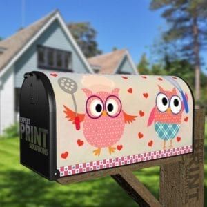 Cooking Owls #13 Decorative Curbside Farm Mailbox Cover