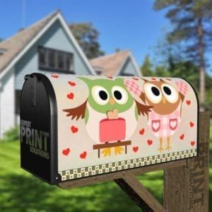 Cooking Owl #7 Decorative Curbside Farm Mailbox Cover