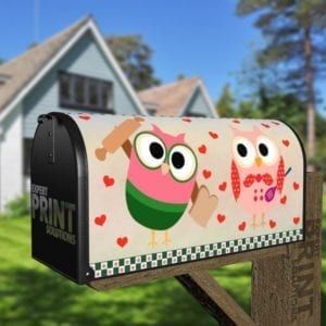 Cooking Owl #3 Decorative Curbside Farm Mailbox Cover