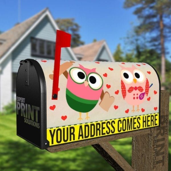 Cooking Owl #3 Decorative Curbside Farm Mailbox Cover