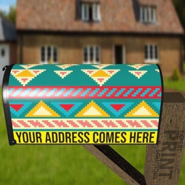 Inca Design #4 Decorative Curbside Farm Mailbox Cover