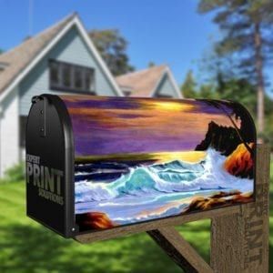 Tropical Wind Decorative Curbside Farm Mailbox Cover