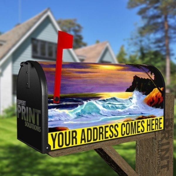 Tropical Wind Decorative Curbside Farm Mailbox Cover