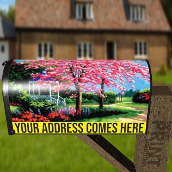 Oriental Garden Decorative Curbside Farm Mailbox Cover