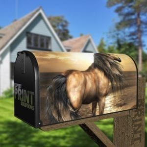 Beautiful Horse #7 Decorative Curbside Farm Mailbox Cover