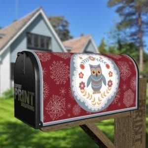 Christmas - Scandinavian Tale #6 Decorative Curbside Farm Mailbox Cover
