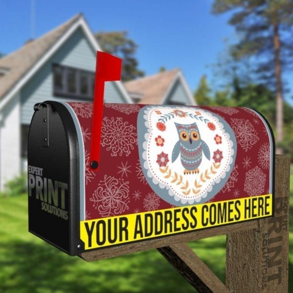 Christmas - Scandinavian Tale #6 Decorative Curbside Farm Mailbox Cover