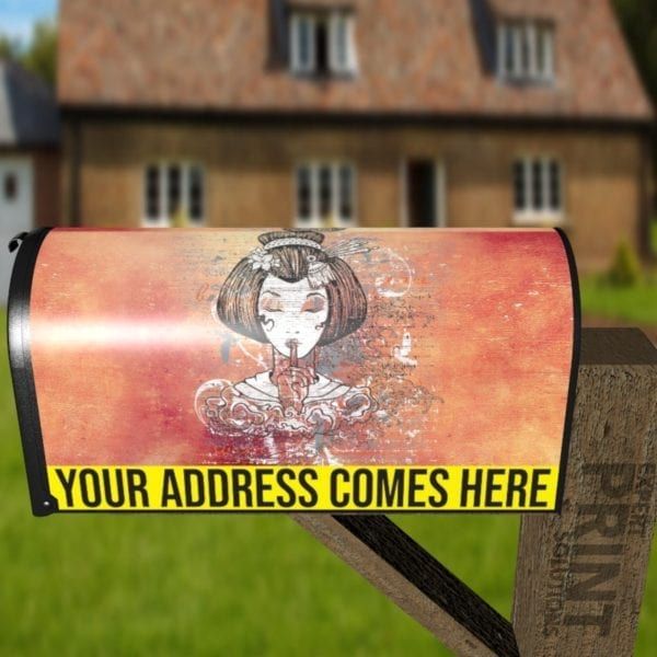 The Secret of Geisha Decorative Curbside Farm Mailbox Cover